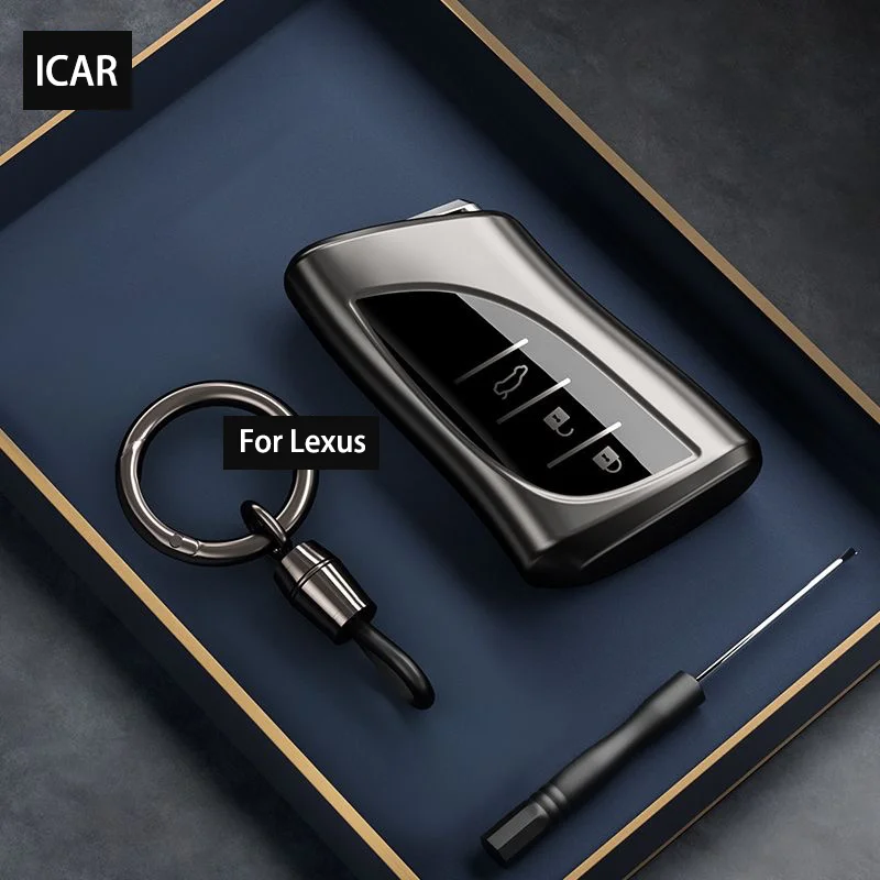 Luxury Smart Remote Key Case Cover Keychain