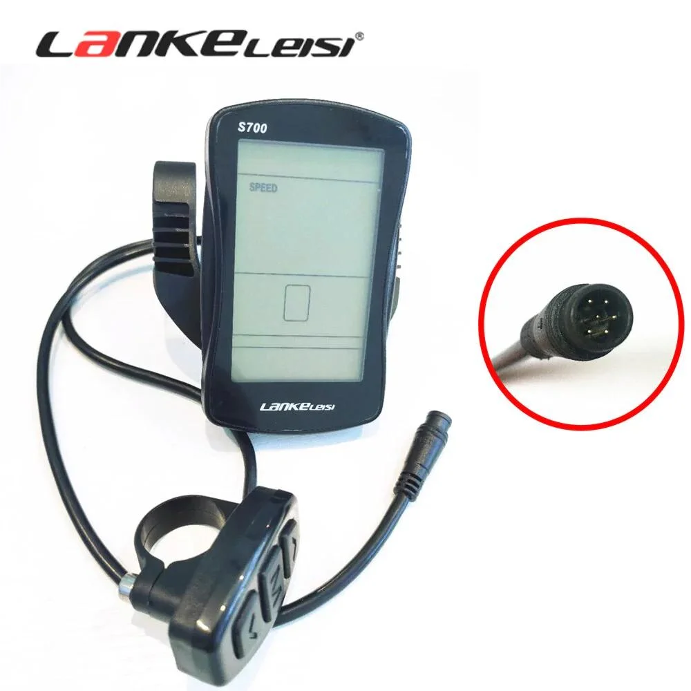 Accessorio Display Lcd Multifunzionale S700/S866 Per Bici Elettrica Lankeleisi