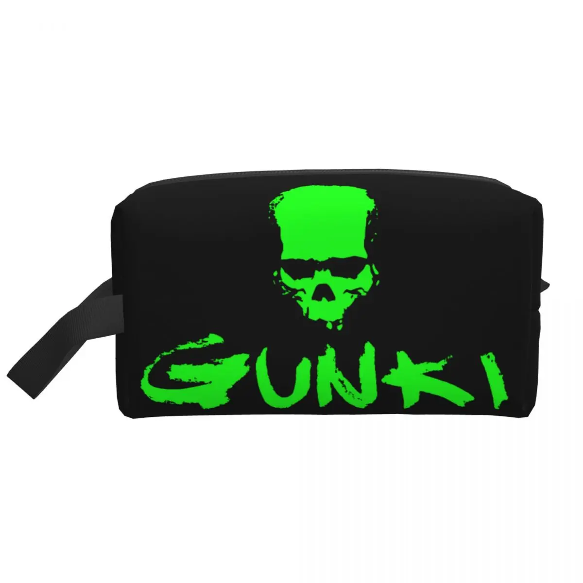 

Gunki Logo Cosmetic Bag Women Fashion Large Capacity Makeup Case Beauty Storage Toiletry Bags