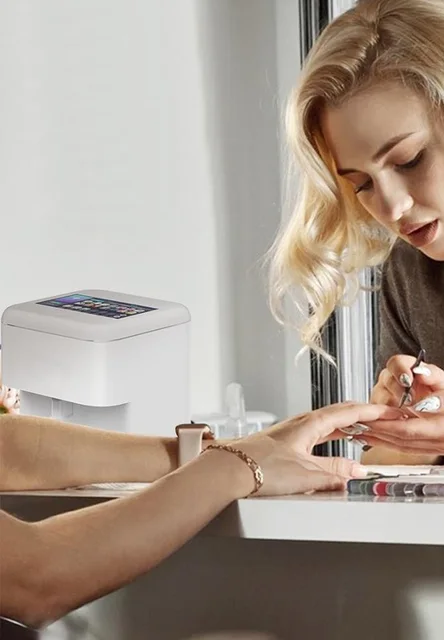 Nail Painting Machine, 3D Smart Nail Printer, Support Wifi, Ai Recognition  Of Nail Face, For Home Usage Nail Salon : Amazon.ae: Beauty