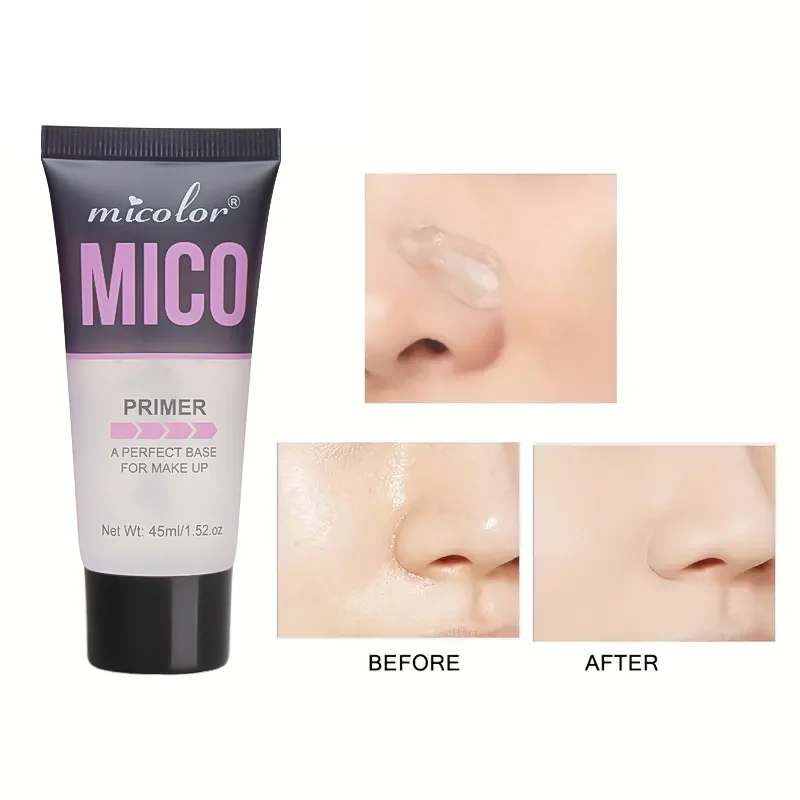 Setting Spray + Transparent Makeup Primer Cream, Film-forming Quickly, Long Lasting Makeup Keeping Moisturizing Face Cosmetics S 3