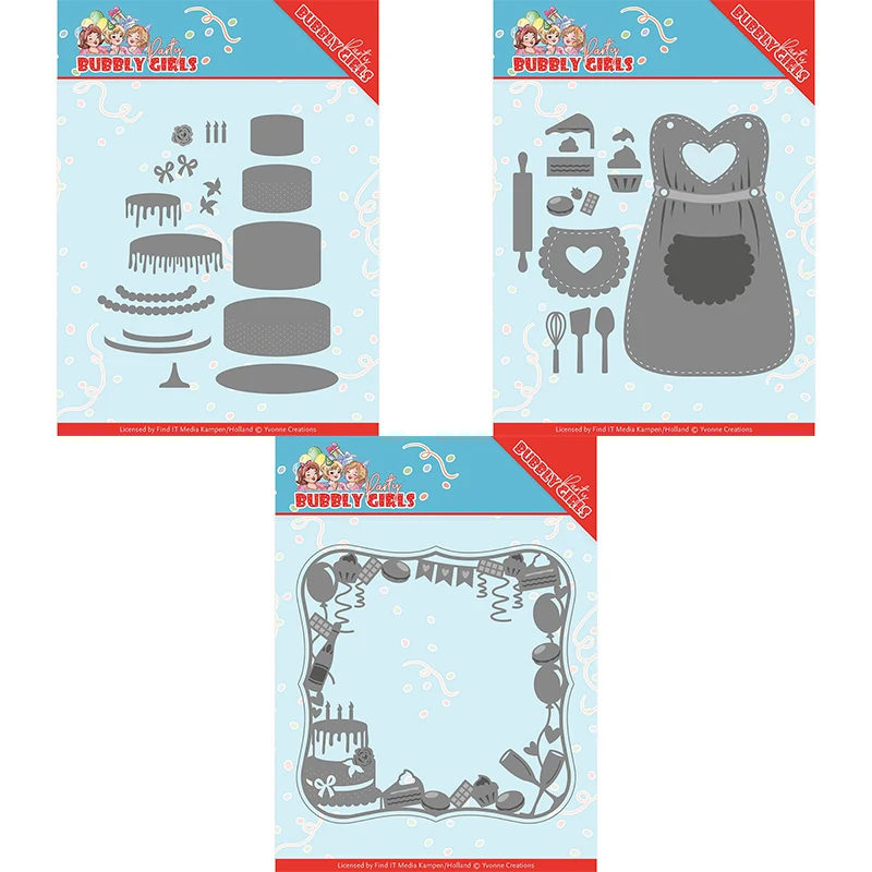 

Металлические Вырубные штампы, форма для вырезания торта, рамка для кухонной одежды, скрапбукинг, бумажный нож, форма, лезвие, перфоратор, трафареты