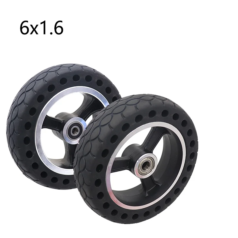 

FOR Electric wheelchair 6x1.6 front wheel Honeycomb solid tire manual wheelchair tire 6 inch Scooter Balance tire