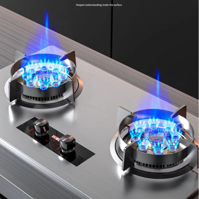 Portable Gas Stove Strong And Durable Double Stove Cooktop Multiple  Protection Small Gas Range Suitable For Outdoor Home - AliExpress