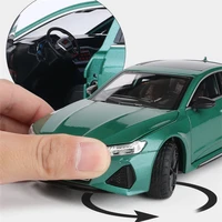 1:24 AUDI RS7 Coupe Alloy Car Model Diecast & Toy Vehicles Metal Toy Car Model High Simulation Sound Light Collection Kids Gifts 2
