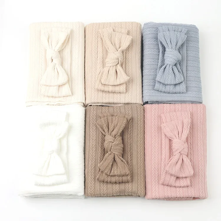 Baby Swaddle Quilt Set Newborn Polycotton Three-piece Set