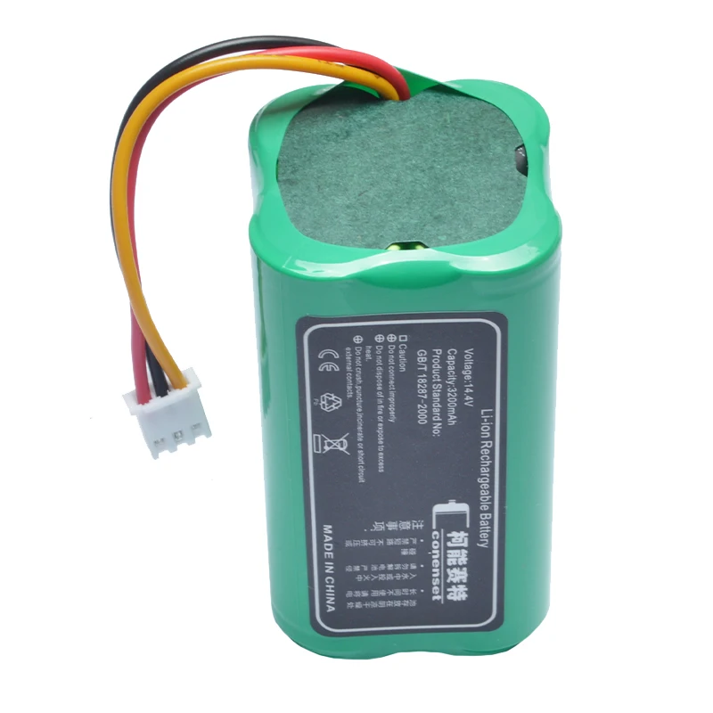 Vacuum Cleaner Battery Power Tool Battery Rechargeable Battery 3200mAh Original Battery for ABIR X5 X6 X8 R20 Robot Vacuum Cleaner lithium cell Cleaning Accessories Spare Parts power tool battery rechargeable battery vacuum cleaner battery