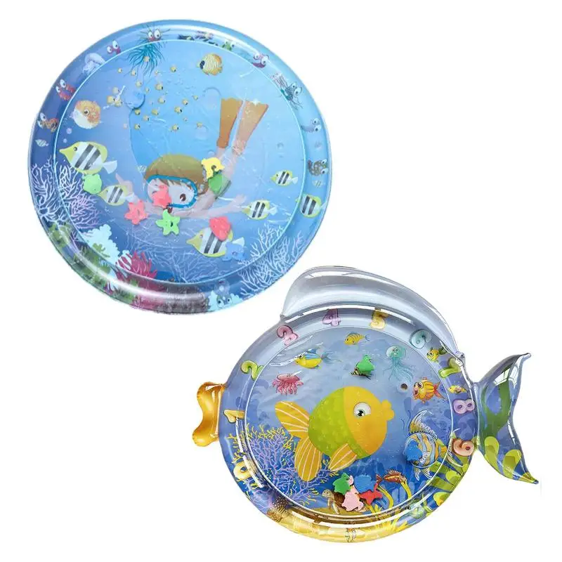 

Детский водный коврик Удобный безопасный милый яркий цветной водный игровой коврик для лета в помещении и на улице для родителей и детей