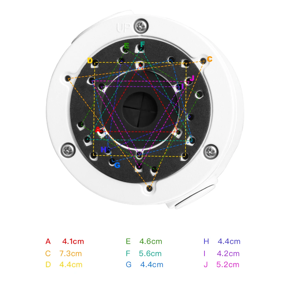 G.Craftsma S-B310 Caixa De Junção À Prova D' Água Para S50 V40 X50 B1 B2 Câmera IP Suportes CCTV Acessórios Para Câmeras