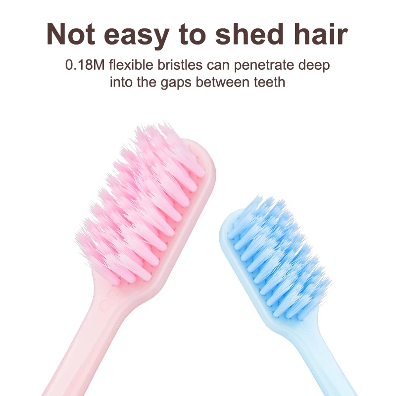 3Pcs 여행 칫솔 접이식 휴대용 소형 치과 브러시 성인 부드러운 칫솔 캔디 색상 청소 치아