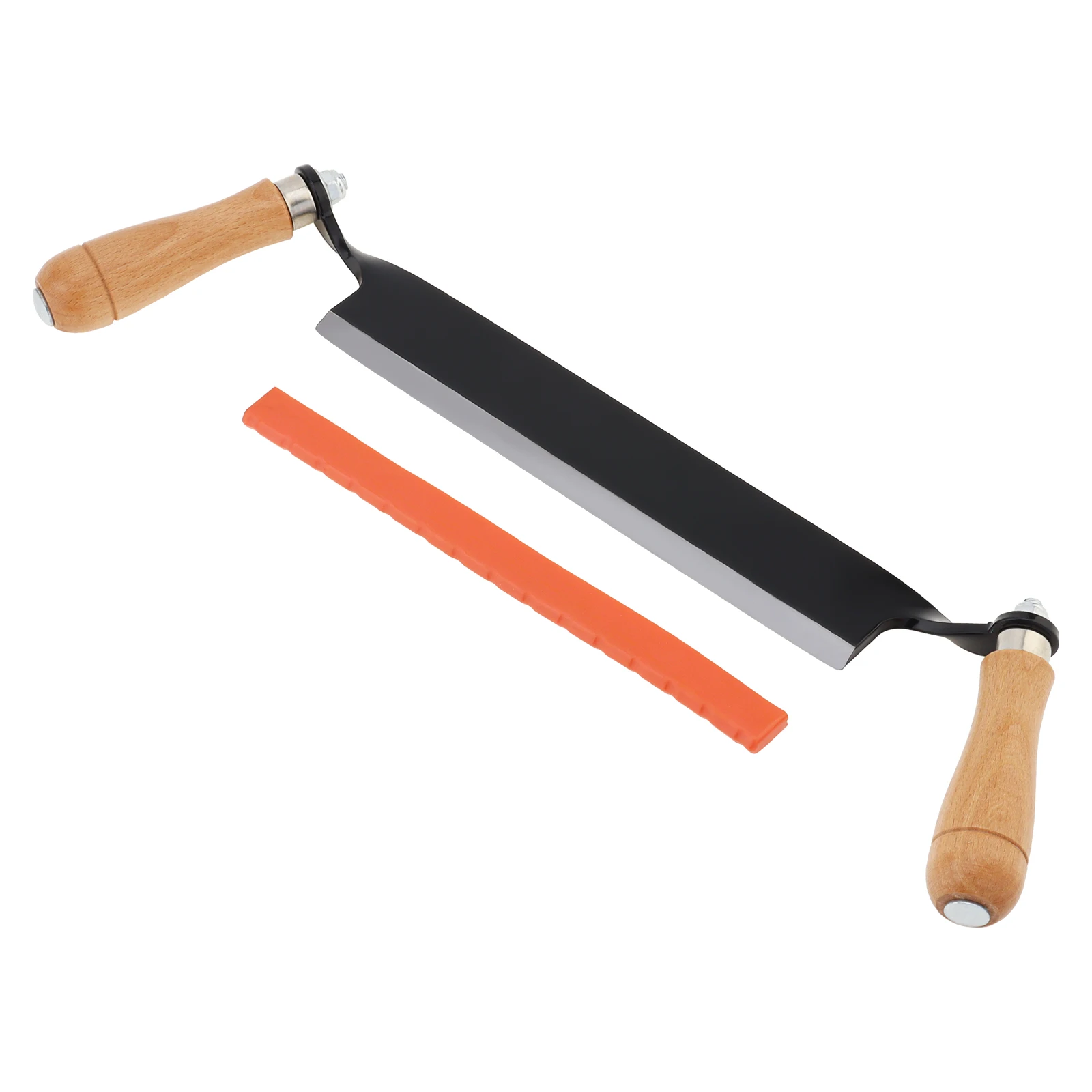 Draw Knife Woodworking Draw Planer Straight Shave Tool 10 inch for Wood Debarking with Gloves woodworking hand tools