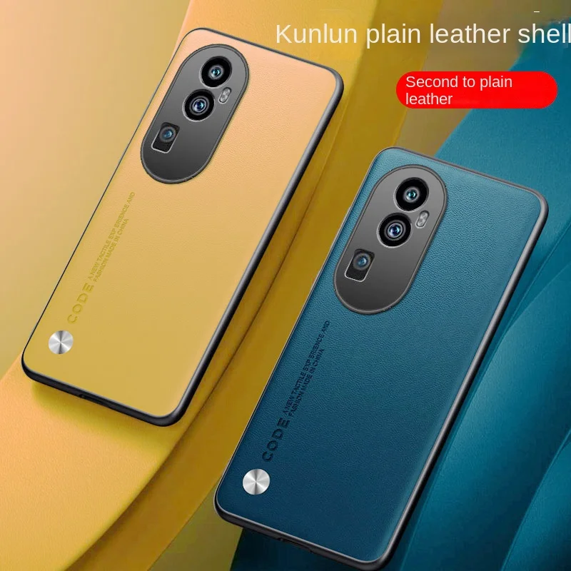 Custodia In Pelle Pu Per Reno 10 Pro 9 Pro + 8T 8 7 Lite 7Z 6 5 Pro Oppo Find X6 Pro Luxury Hybrid Hard Phone Cover Soft Tpu Fundas