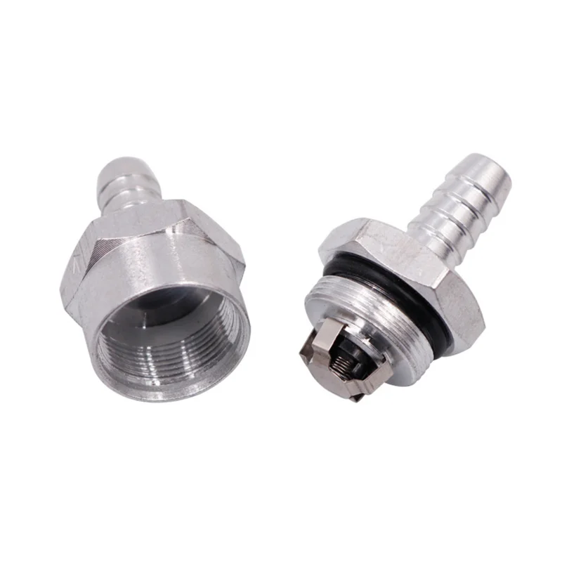 Fuel Non Return Check Valve 6/8/10/12mm Aluminium Alloy Petrol Diesel Water Fuel Line One Way for Peugeot Renault