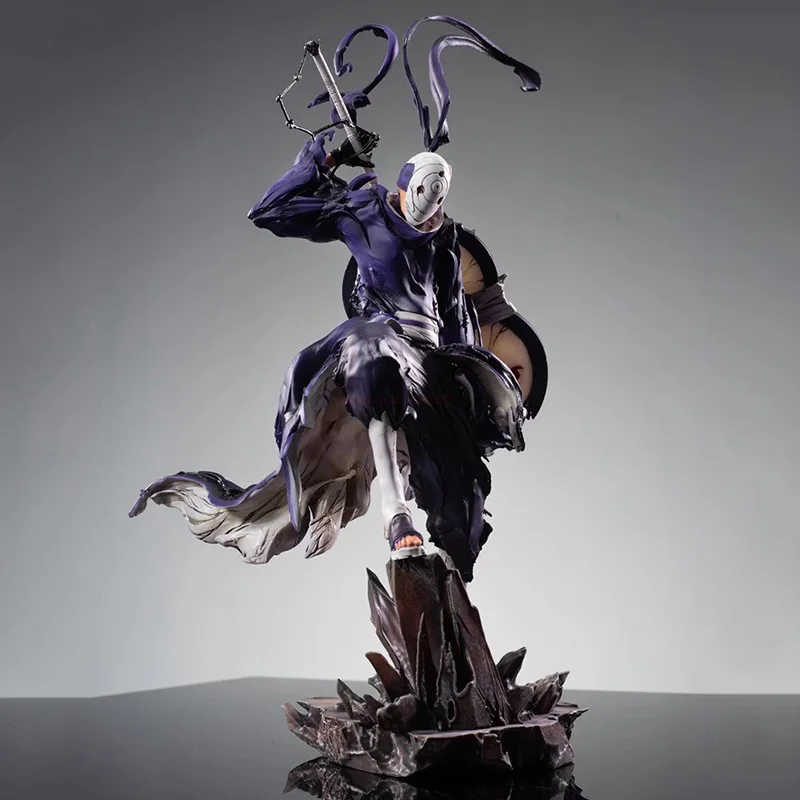 

34cm Naruto Uchiha Obito Anime Figure Ninja Action Figurine Collection Ornament Decoration Toy Gift Pvc Statue Model Doll Room