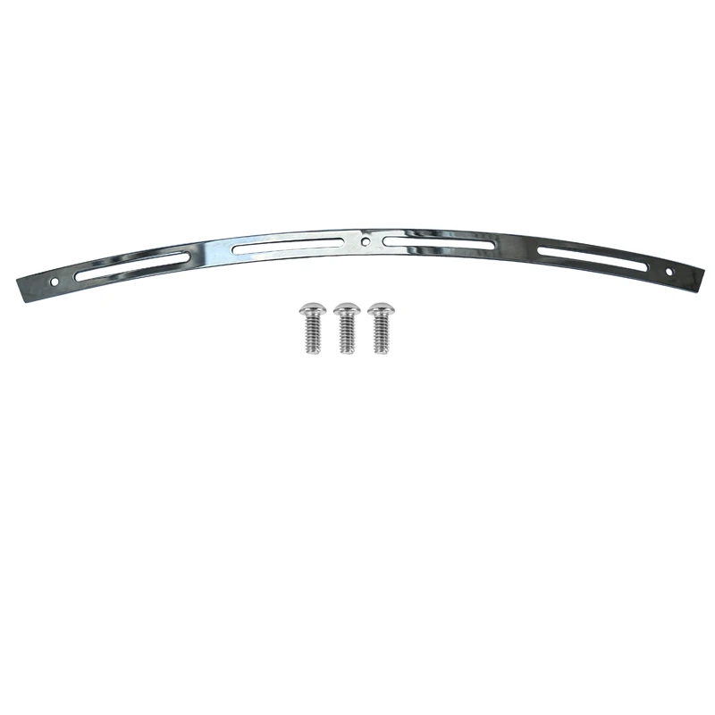 Windshield Trim LED Light Chrome For Harley Electra Glide Street Glide Tri Glide