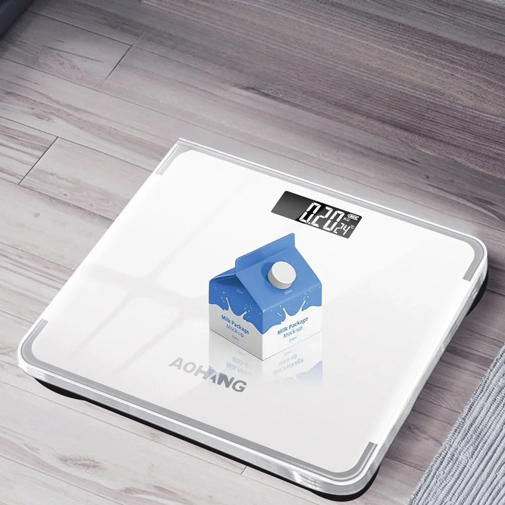 Bluetooth Body Fat Scale Intelligent Accurate Weight Measurement Body Fat Scale Rechargeable Simple Electronic