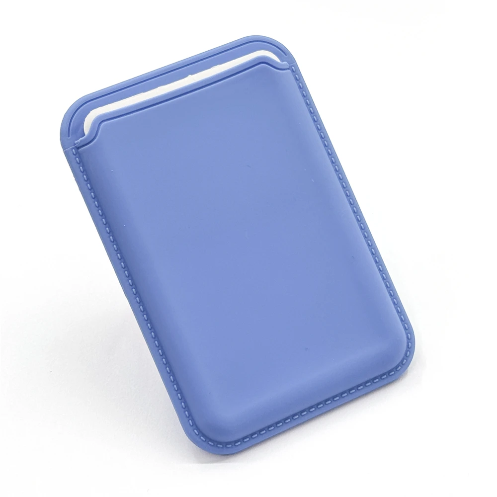 Enhanced Silicone Magnetic Wallet Card Holder - Universal Smartphone Accessory