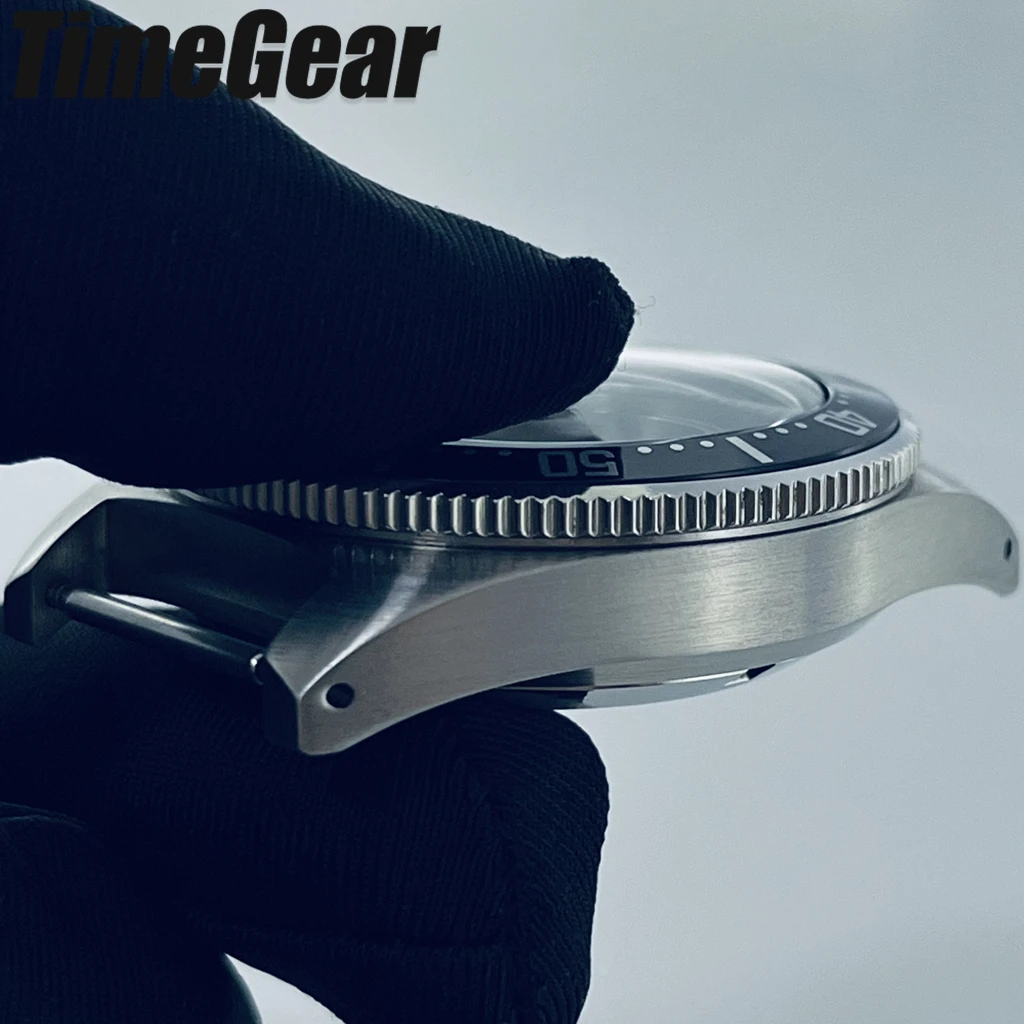 40mm Premium Diving Watch Case with Multi-Color Bezel Rings