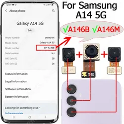 Enhanced Rear Camera Module Replacement (A146B A146M Back All)