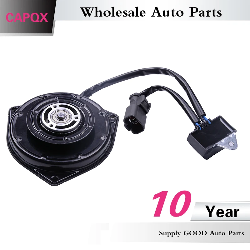 2PCS Condenser & Radiator Cooling Fan Motor For Honda Civic FA1 2006 2007 2008 2009 2010 2011 19030-RNA-A51 38616-PWA-J01 CAPQX electric fan