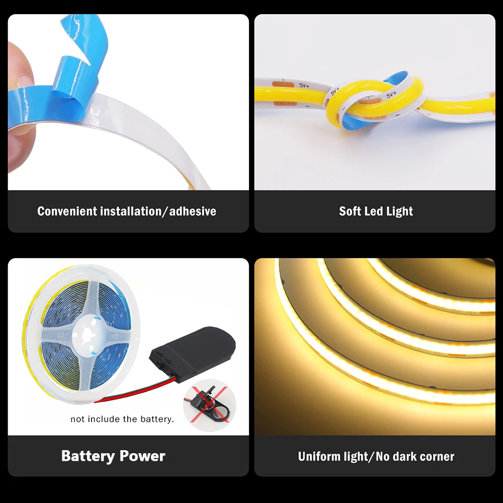 รูปสินค้า LED Strip ยืดหยุ่น สีสันสดใส ตกแต่งบ้านได้ทุกสไตล์