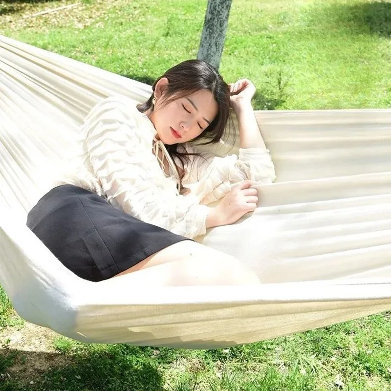 Canvas Single Hammock Outdoor 4