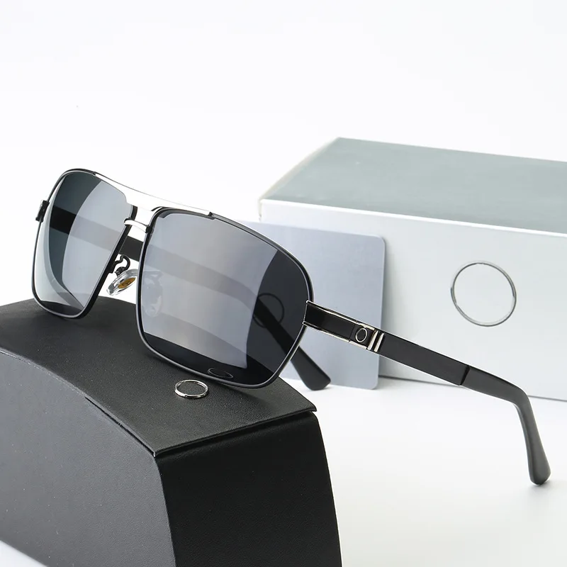 Retro Square Sunglasses Men Polarized UV Outdoor Driving Glasses 722 For Mercedes Benz