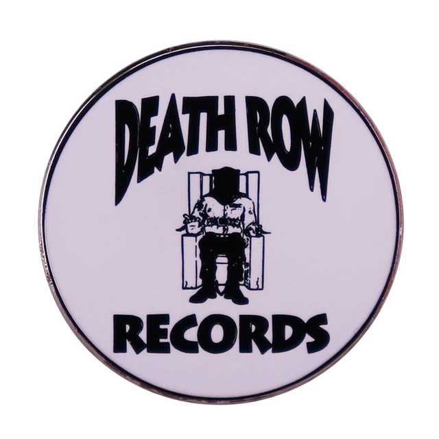 Death Row Records Logo Pin Brooch hip hop Badge - AliExpress