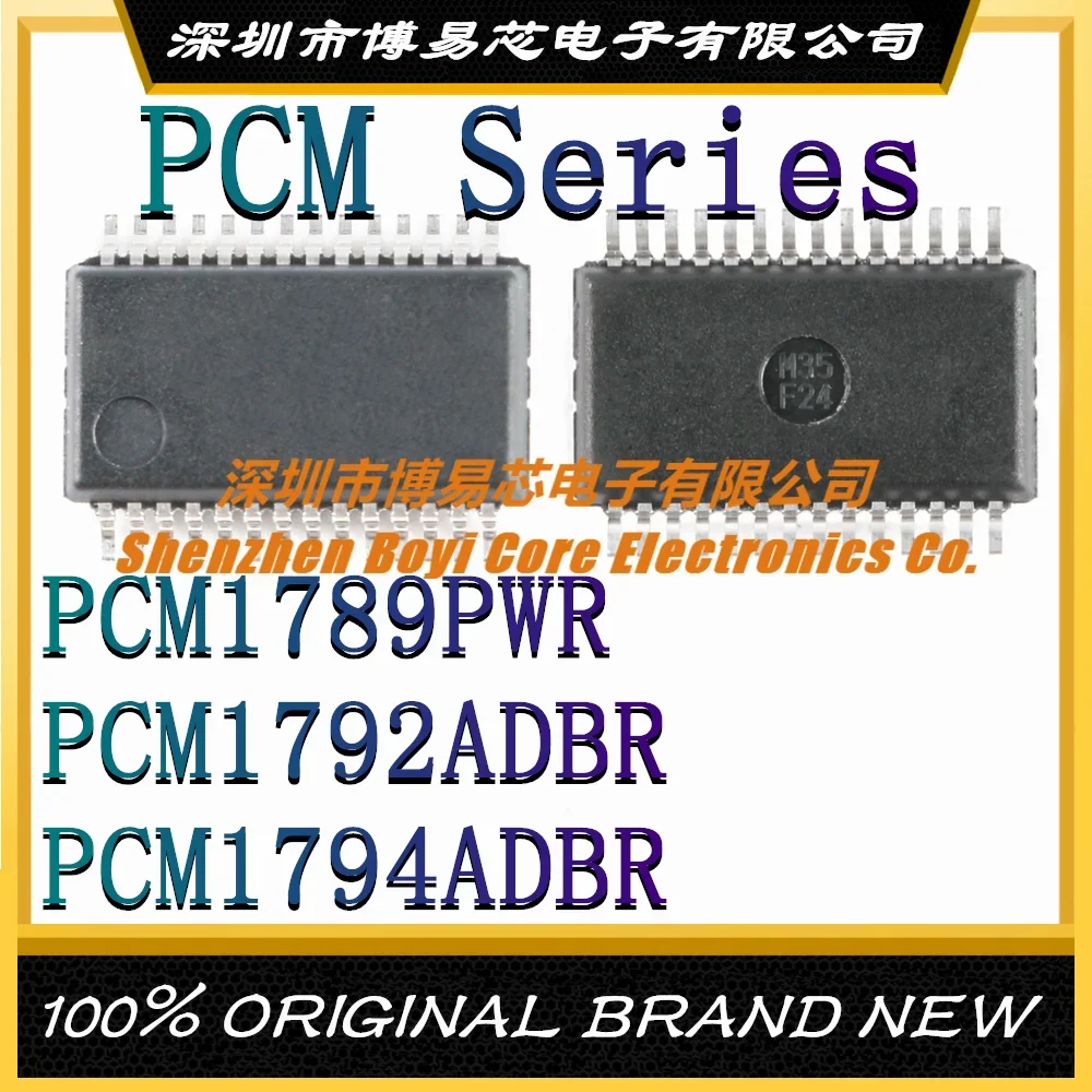 PCM1789PWR PCM1792ADBR PCM1794ADBR package SSOP-24 28 New Original Genuine Digital-to-analog Conversion Chip DAC new original 1pcs adg1401bcpz lfcsp 8 analog switch chip ic integrated circuit good quality