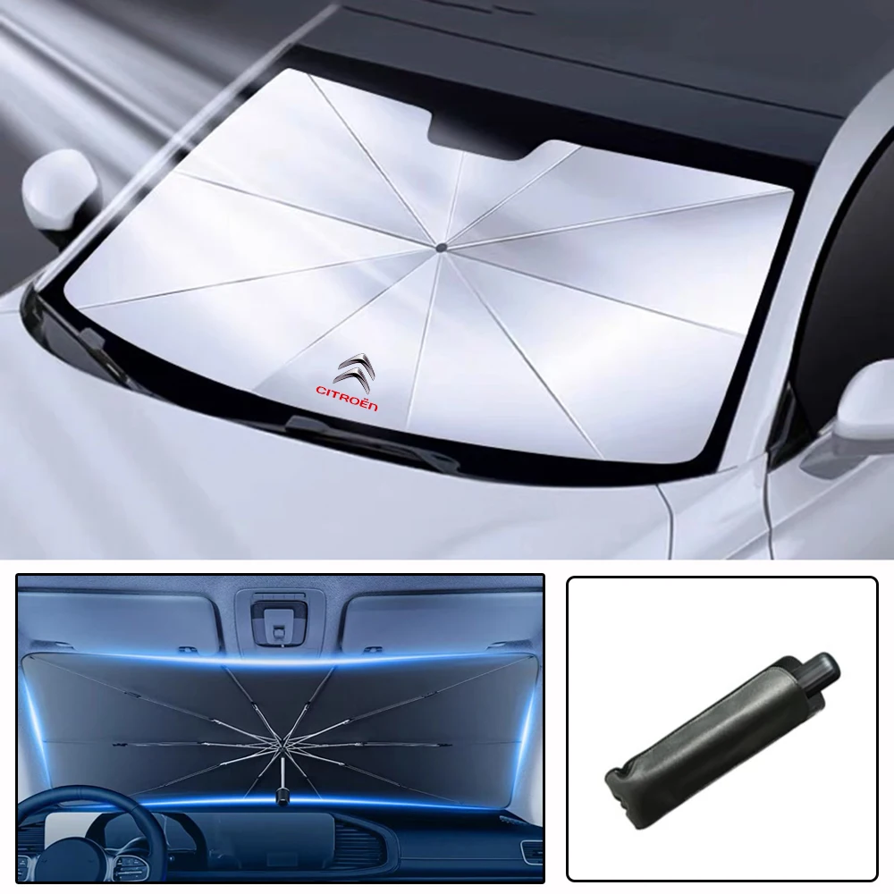 Per Citroen C4 C3 C5 C2 Grand Cactus Picasso Aircross Parabrezza Per Auto Parasole Protezione Per Ombrellone Parasole Parasole Pieghevole