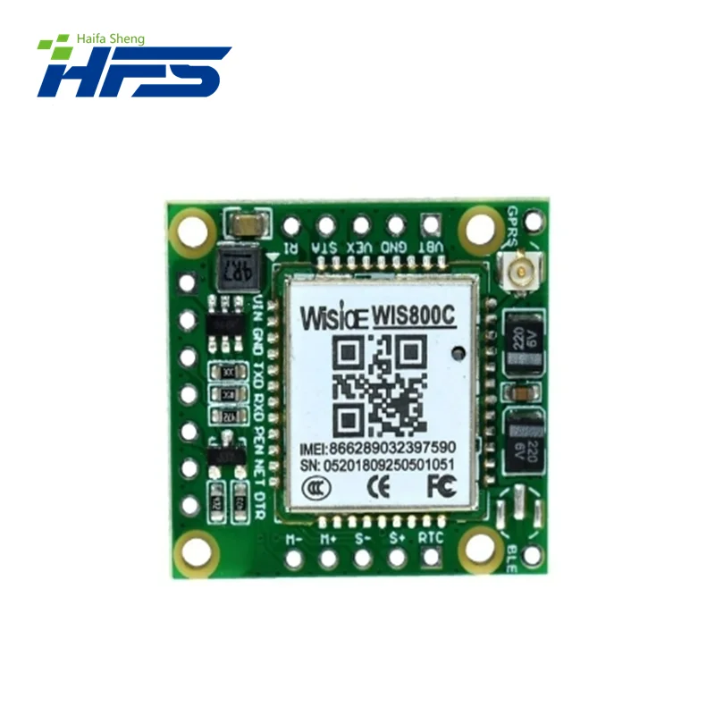가장 작은 GPRS GSM 모듈, 마이크로 SIM 카드 코어 보드, 쿼드 밴드 TTL 직렬 포트 호환, SIM900A, SIM800L, WIS800C
