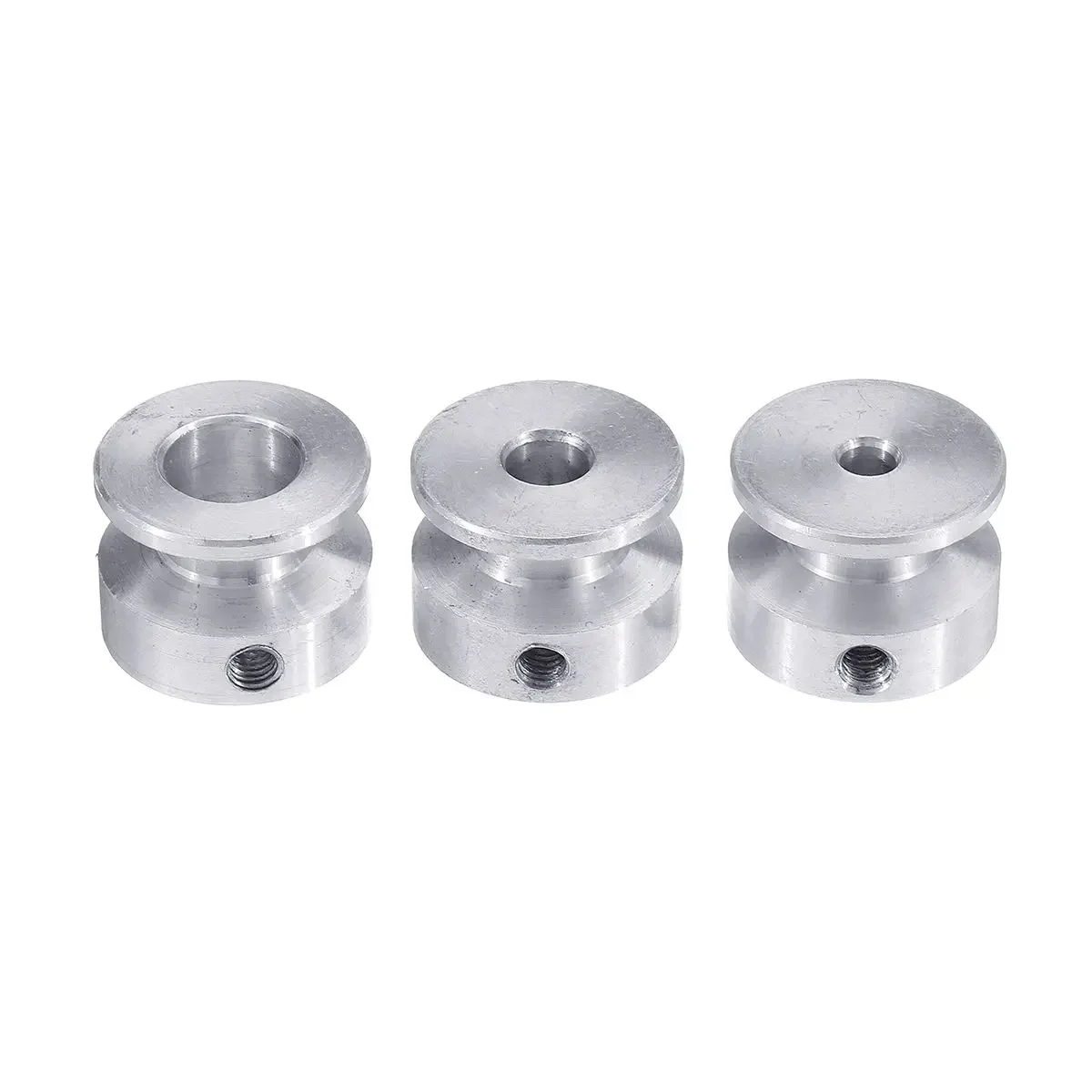 Fixed Pulley Belt Pulley 4/5/6/8/10mm 20mm Aluminum Alloy Single Groove for 6mm Belt Motor Shaft