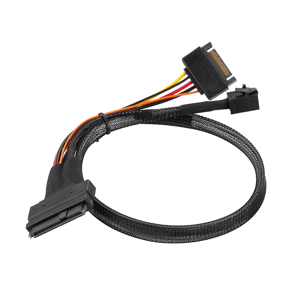 Ngff Pci-e 16x a Portas U.2 Placa de Expansão Não Bifurcação Sff8643 Nvme Adaptador Ssd para Placa-mãe - Imagem 2
