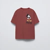 Mickey Mouse TShirt Cartoon Print Short Sleeve T For Boys And Girls Loose Casual Sports Tops Children Cotton Fashion White Tees 5