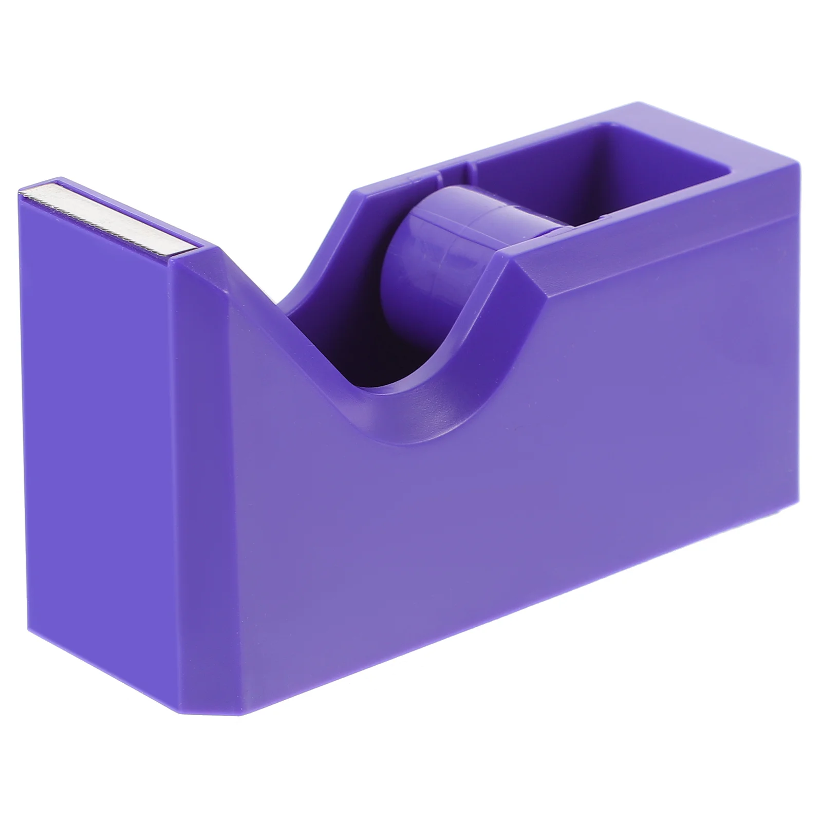 

Office Supplies Tape Storage Stand Portable Holder Purple Dispenser Desk Tabletop Organizer