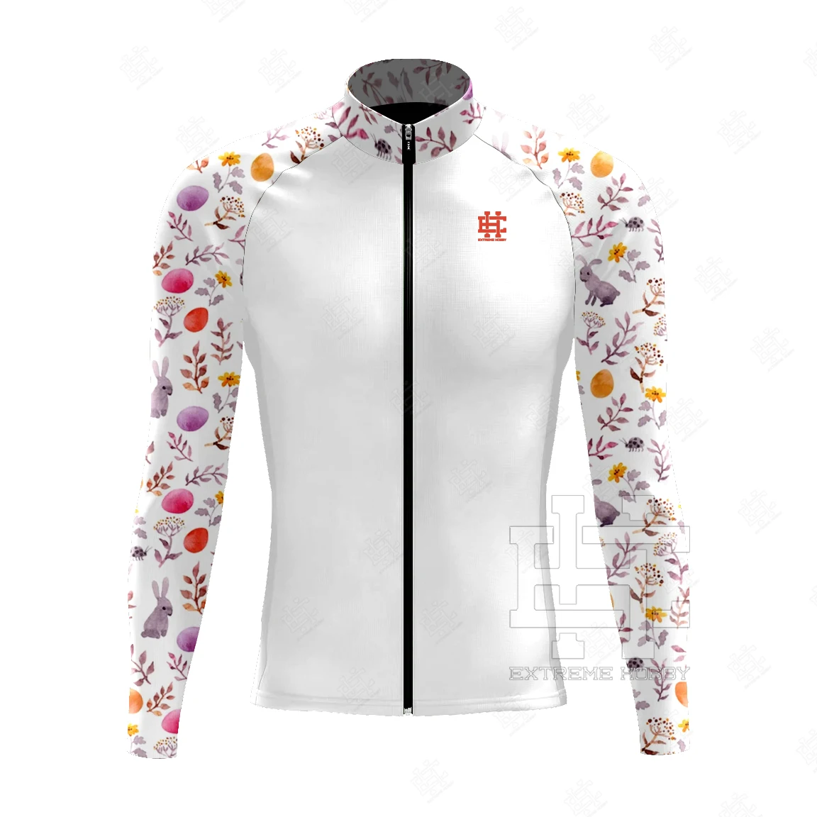 thumbnail image 1 of EXTREME HOOBY Kit de Jersey de ciclismo de manga larga para hombre, chaqueta polar de invierno, maillot, ropa de ciclismo, ropa de ciclismo para hombre, invierno, 1 of 5