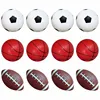 Mini Inflatable Ball 12.5cm Basketball / Football 17cm Rugby Ball Elasticity Outdoor Exercise Sports and Entertainment Props TMZ