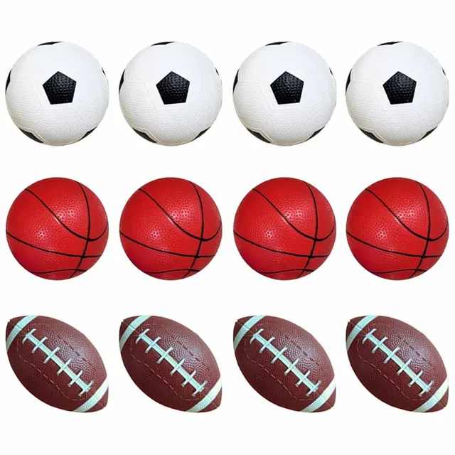 Mini Inflatable Ball 12.5cm Basketball / Football 17cm Rugby Ball Elasticity Outdoor Exercise Sports and Entertainment Props TMZ Mini Inflatable Ball 12.5cm Basketball / Football 17cm Rugby Ball Elasticity Outdoor Exercise Sports and Entertainment Props TMZ