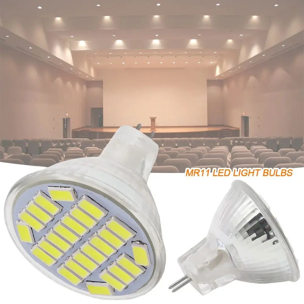 

12-24V MR11 LED Light Bulbs Stable Bi-Pin Base 5730 Spotlights low voltage Spotlight LED Bulb Home decoration