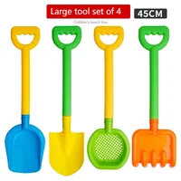 Beach Toys Large Sand Shovels Children'S Splashing Sand Dredging Tools Sand Rakes Snow Shovels Thickened Plastic Shovels 2024 1