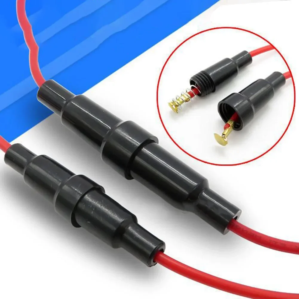10pcs Fast-Blow Screw Type AGC Inline Tube Fuse Holder 250V