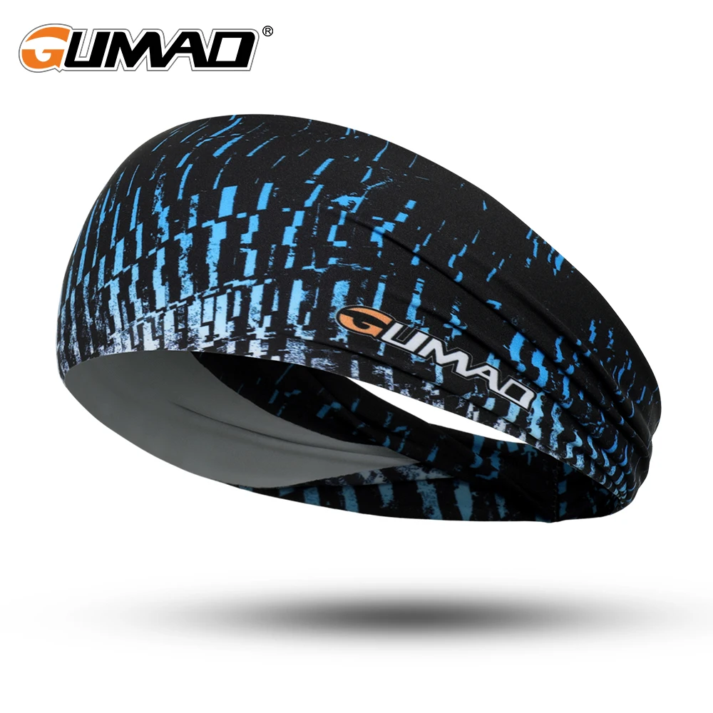 Sports Yoga Headband Sweatband Elastic Hairband Adjustable Headwear Running Gym Cycling Tennis Fitness sports headbands