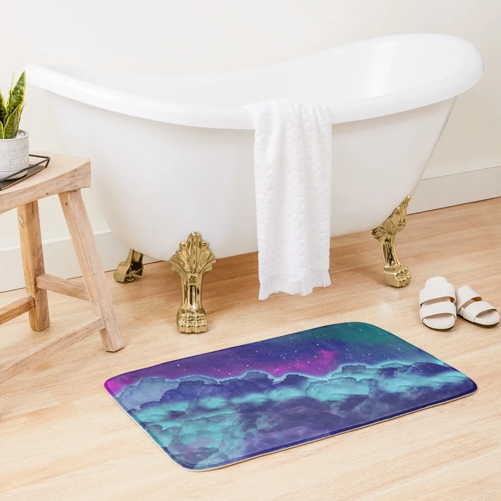 

Cloud of galaxies Bath Mat Bathroom Use Set For Bathroom Bathroom And Shower Products Mat