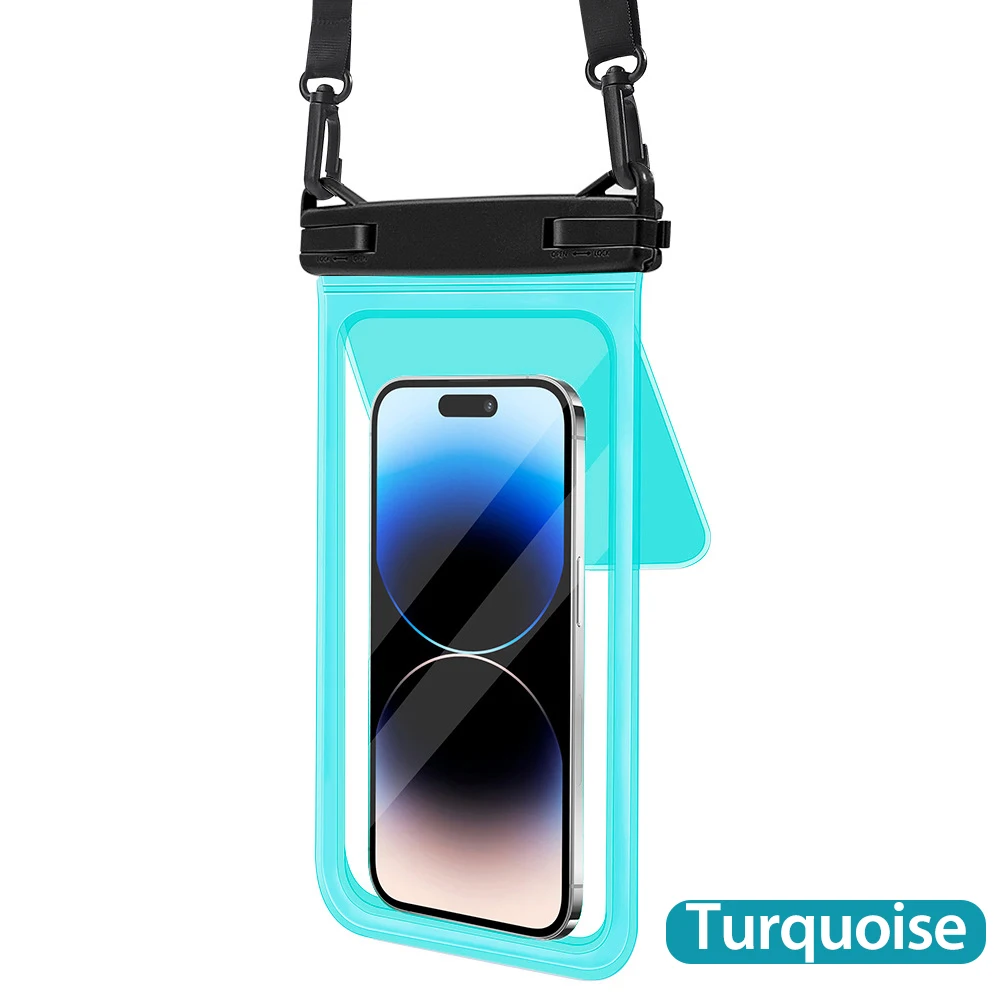 Waterproof Double Bag Phone Pouch with Lanyard - Ultimate Beach and Swimming Essentials