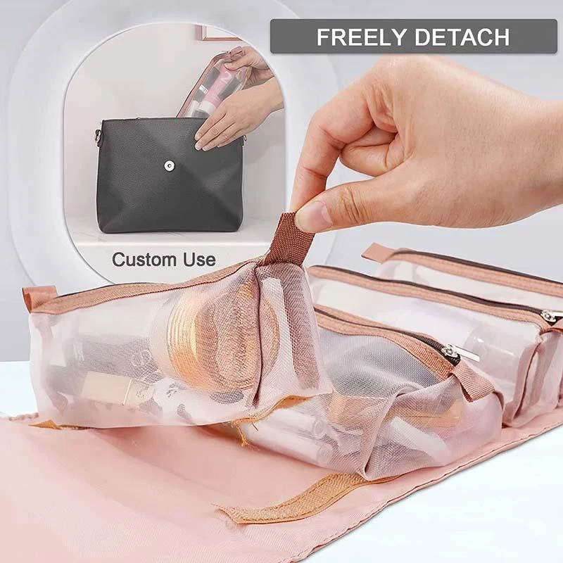 Portable Toletry Bag Women Travel Essentials Wash Small Bathroom Bags  Makeup Storage Business Trip Organizer Cosmetic Pouch - AliExpress