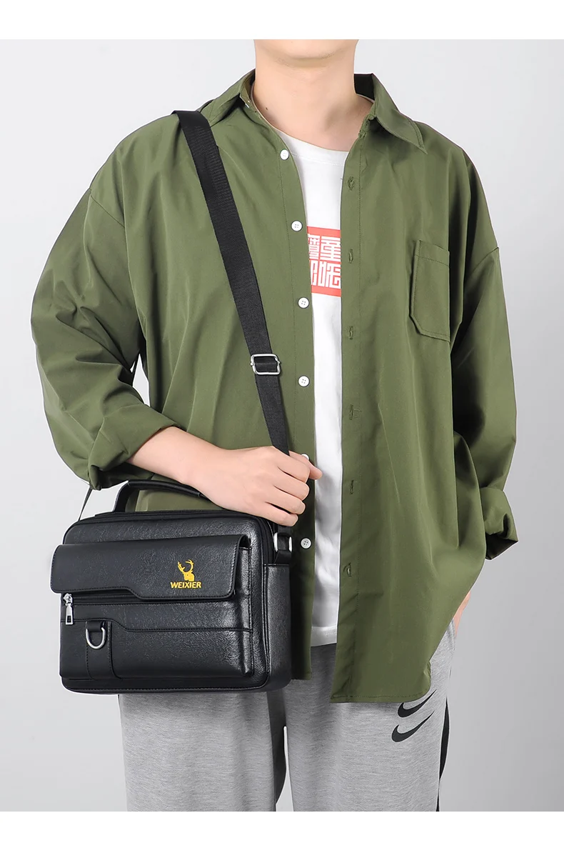 WEIXIER-Bolso de hombro cruzado multifunción