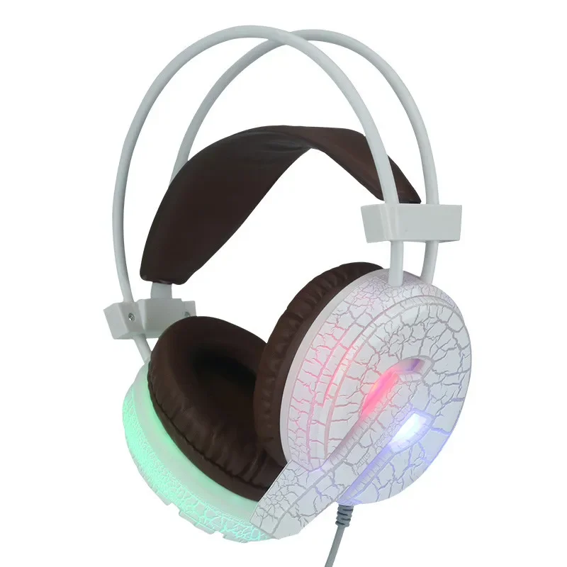 

7-color breathing light emitting headset for games