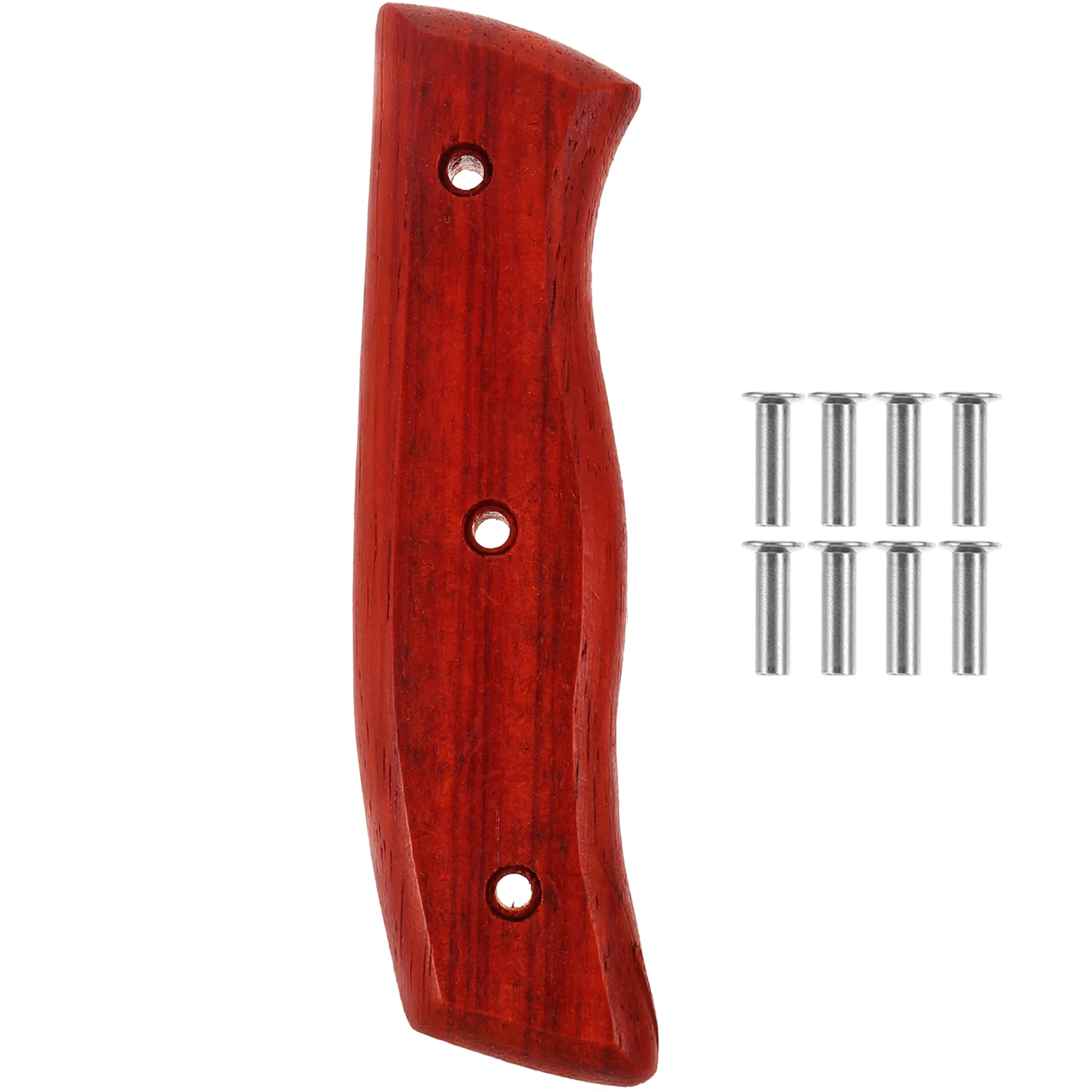 

Kitchen Cutter Handle Chopping Cutter Grip Handle Replacement Wood Handle Chef Cutter Knife Handle For DIY Making Accessories