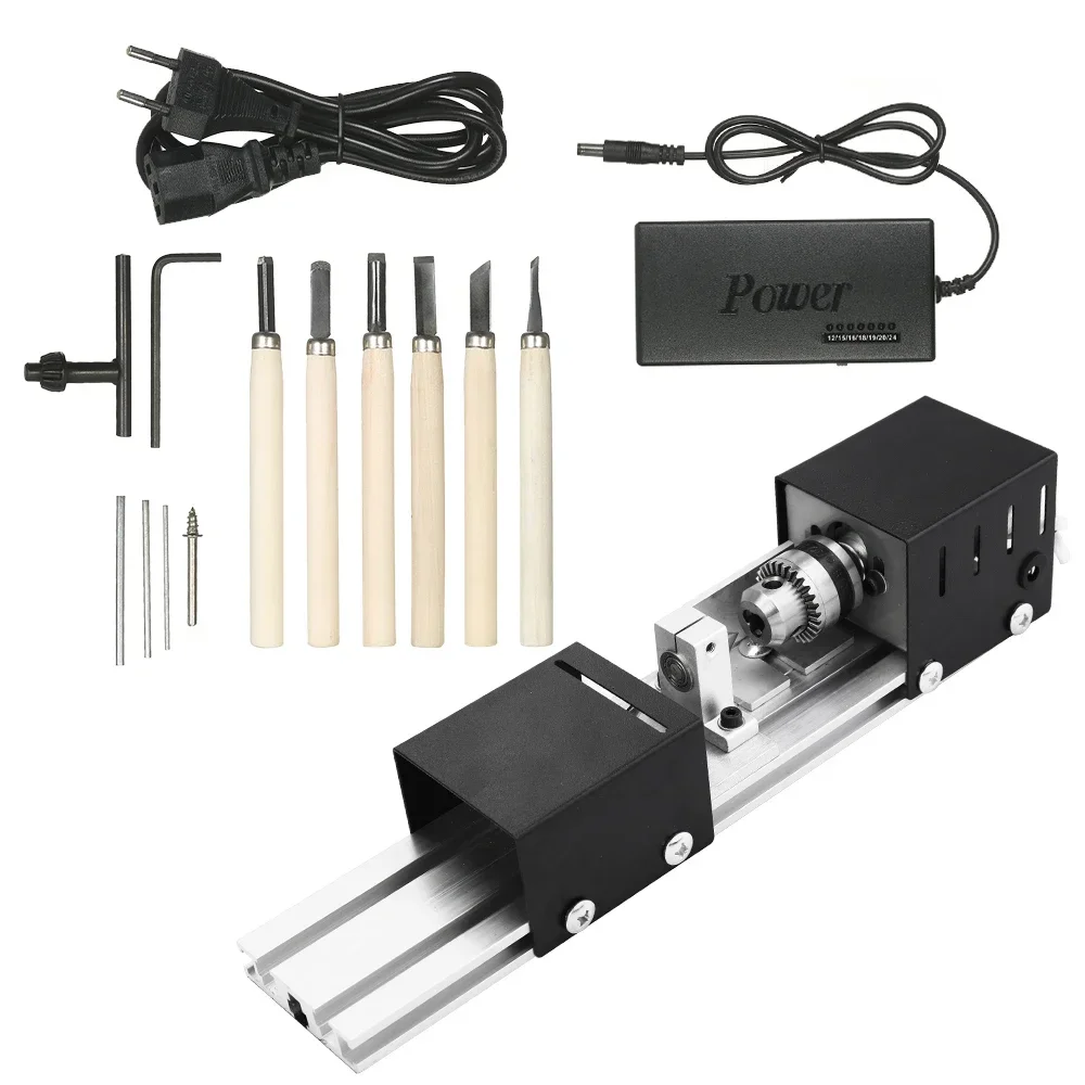

Portable Mini DIY Woodworking Beads Lathe Machine 100W Buddha Pearl Lathe Grinding Polishing Machine Beads Drill Rotary Tool