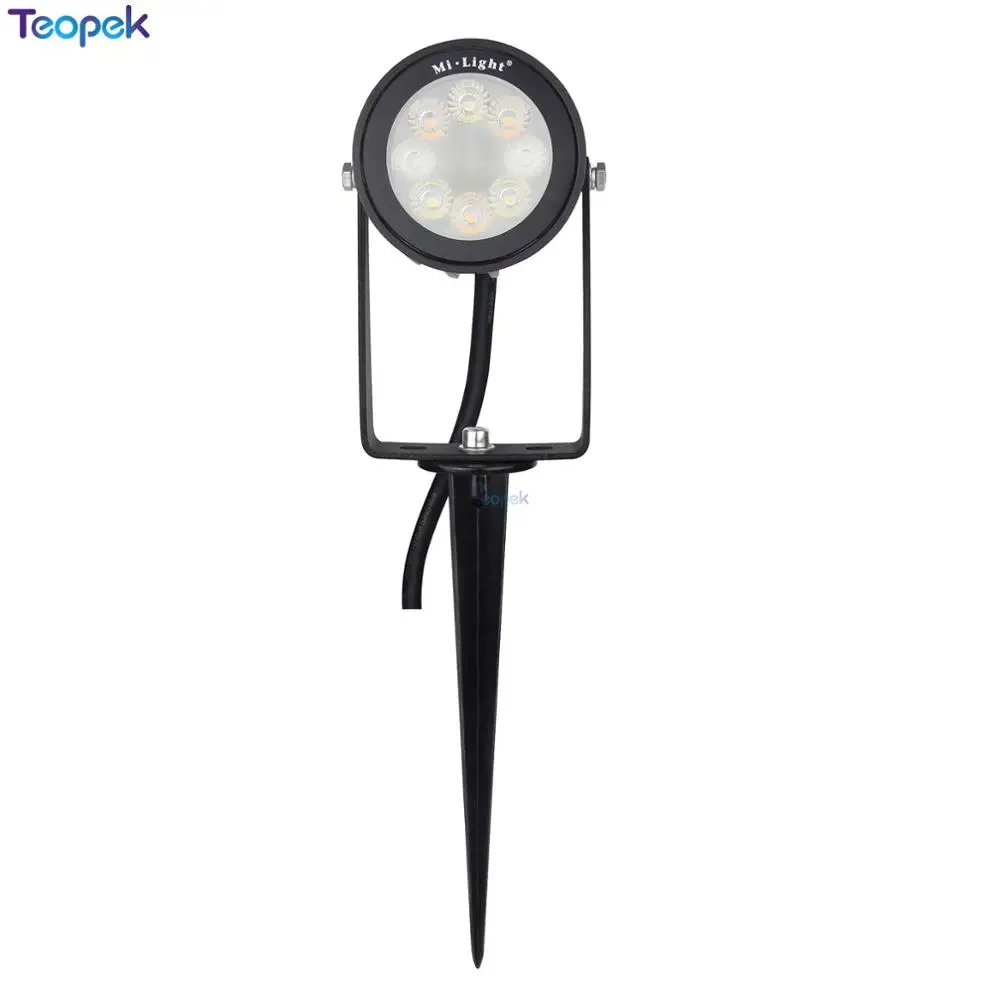 Milight 6W RGB+CCT Smart LED Garden Lamp Lights FUTC04 AC 100v~220V for Outdoor Green space/Park/road/plant landscape decoration